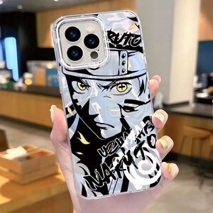 Reflective Naruto iPhone case🦊🍜